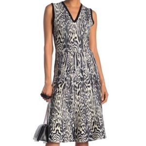 Rachel Roy Collection Leopard print sweater dress